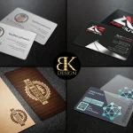 I will create an amazing and unique business card for you