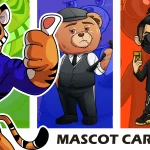 I will create mascot, cartoon logo character design for business and sports