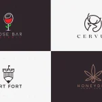 I will design creative minimalist logo for your business project