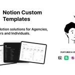 I will build effective notion custom templates for your business