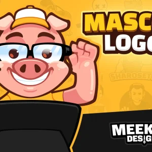 I will design an awesome mascot logo for your brand