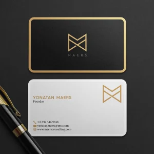 I will provide professional business card design services