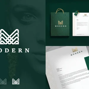 I will do highly modern and minimalist luxury logo design for your business