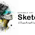 I will draw scribble sketch illustration, as you wish