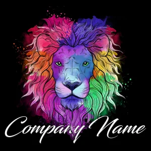 I will design custom logo in my digital watercolor style